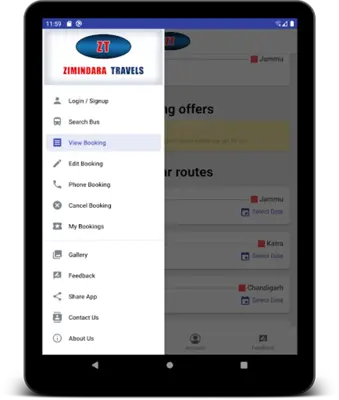 Zimindara Travels android App screenshot 9