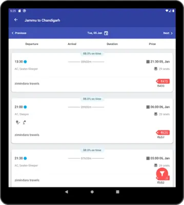 Zimindara Travels android App screenshot 2